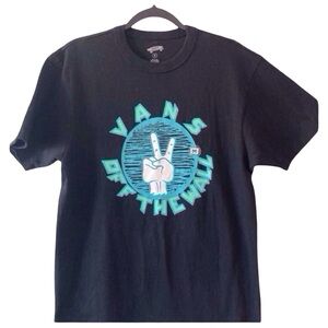 VANS Peace Graphic Tee – NWT, Size M Black Y2K Skater